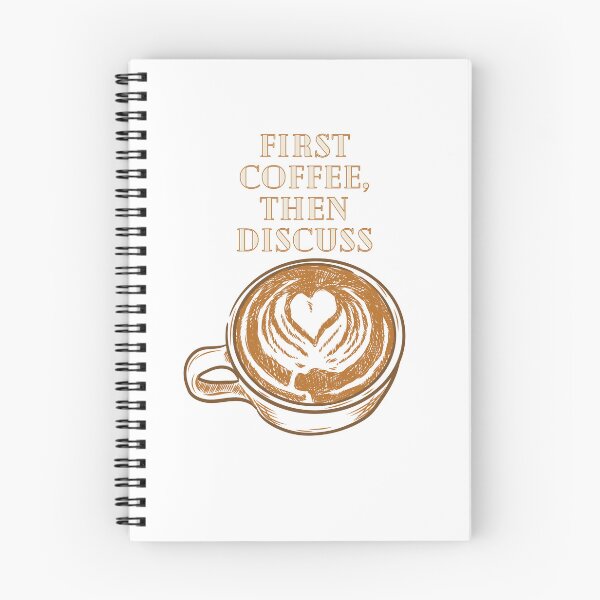 Item preview, First Coffee, Then Discuss designed and sold by Lilac225769.