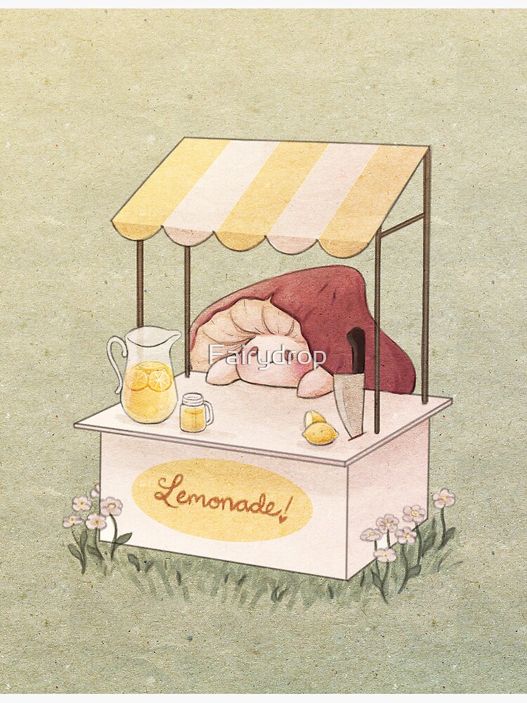 Thumbnail 3 of 3, Canvas Print, Mushroom Lemonade Shop designed and sold by Fairydrop.