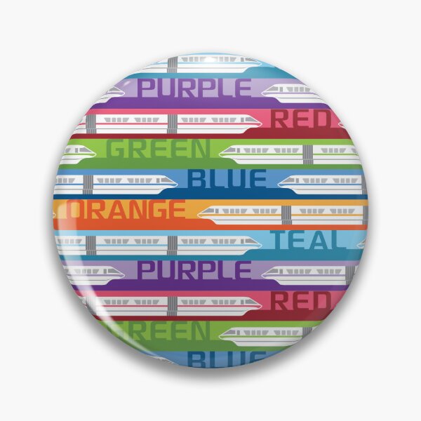 Item preview, WDW inspired Monorail Color Name Design designed and sold by flashoverstudio.
