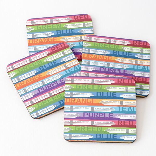 Item preview, WDW inspired Monorail Color Name Design designed and sold by flashoverstudio.