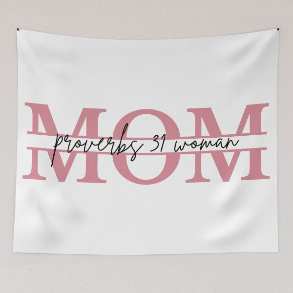 Item preview, Mom Mother’s Day, proverbs 31 woman Bible verse Mother’s Day gift designed and sold by Emily Roberts.