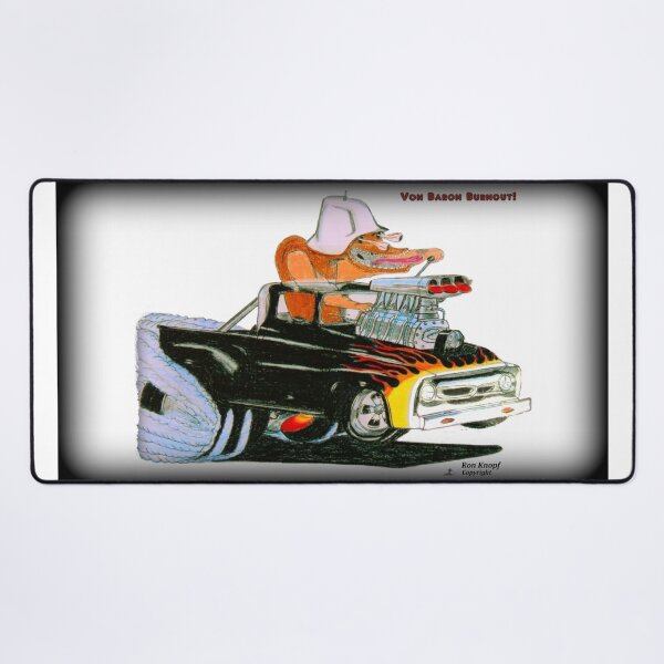 Item preview, Hot Rod Art  //  Von Baron Burnout! designed and sold by Imagin8er.