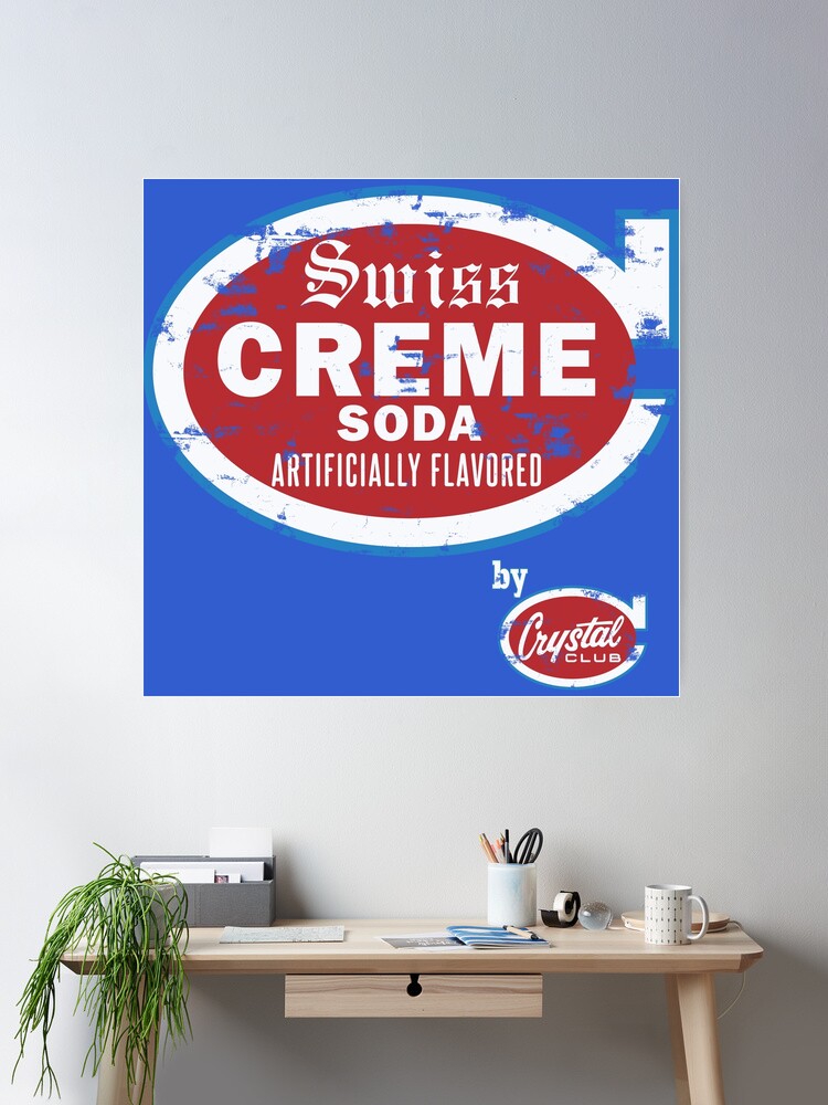 Distressed Crystal Club Swiss Creme Soda