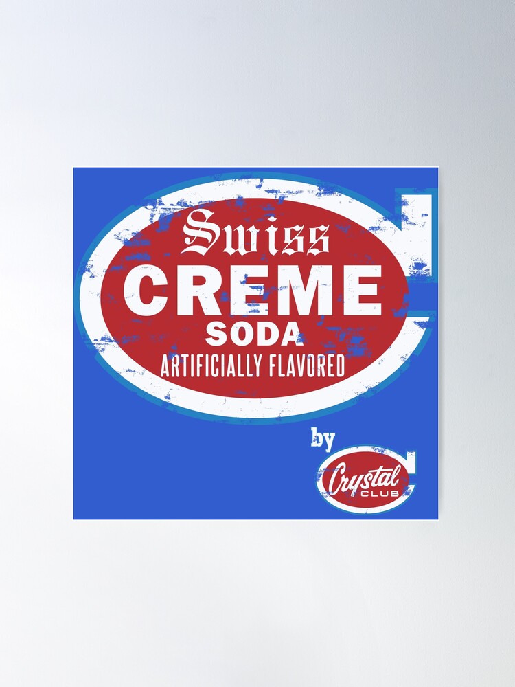 Distressed Crystal Club Swiss Creme Soda