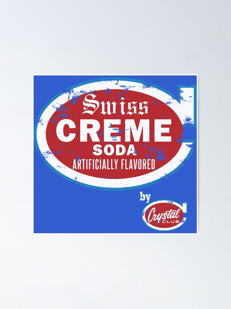 Distressed Crystal Club Swiss Creme Soda