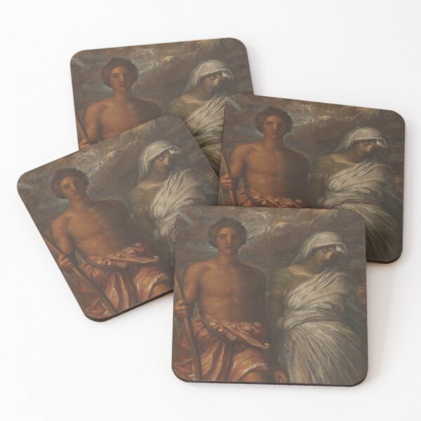 Item preview, Time, Death and Judgment | George Frederic Watts | 1866 Pre-Raphaelite Art designed and sold by CJET.
