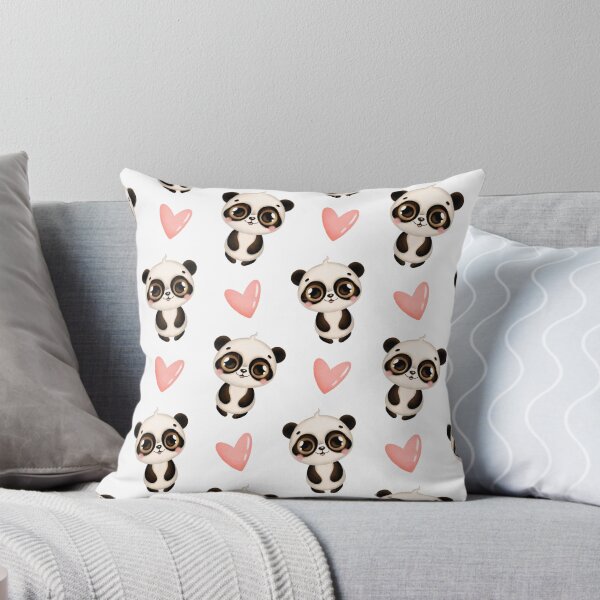 Item preview, a lonely panda | Cute Hearts Panda artwork designed and sold by LilysDesignShop.
