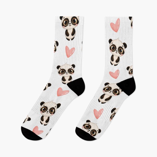 Item preview, a lonely panda | Cute Hearts Panda artwork designed and sold by LilysDesignShop.