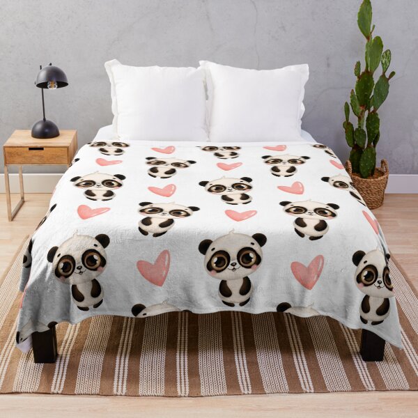 Item preview, a lonely panda | Cute Hearts Panda artwork designed and sold by LilysDesignShop.