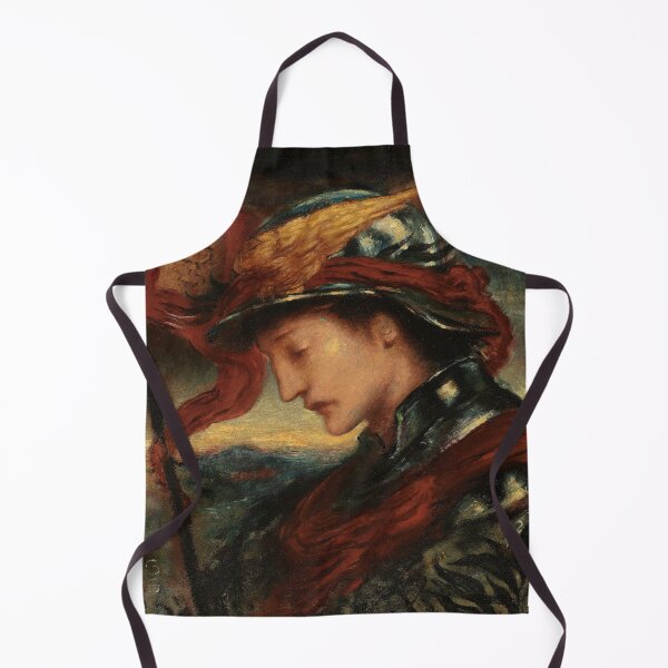 Item preview, The Knight of the Lord's Passion | Simeon Solomon | 1890 Pre-Raphaelite Art designed and sold by CJET.