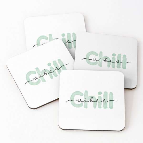 Item preview, Chill Vibes Inspirational and Motivational Quote designed and sold by HarrysMomStudio.