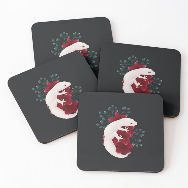 Item preview, Leopard Gecko, White Devil, and Frangipani Flowers II designed and sold by anacecilia.