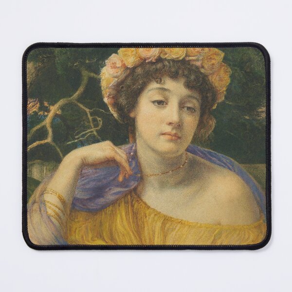 Item preview, The Dancer | Sir Edward John Poynter | 1898 Pre-Raphaelite Art designed and sold by CJET.