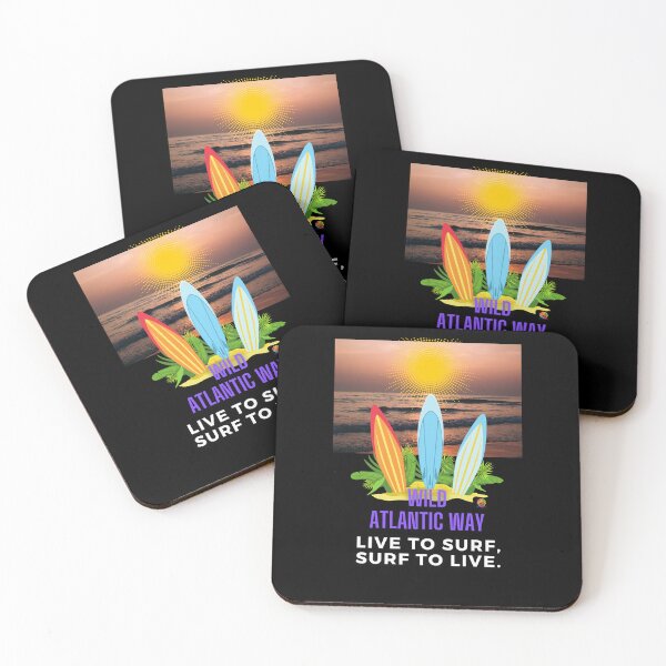 Item preview, Wild Atlantic Way Live To Surf , Surf To Live designed and sold by OliDesigns.