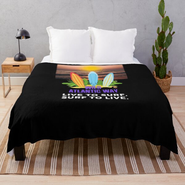Item preview, Wild Atlantic Way Live To Surf , Surf To Live designed and sold by OliDesigns.