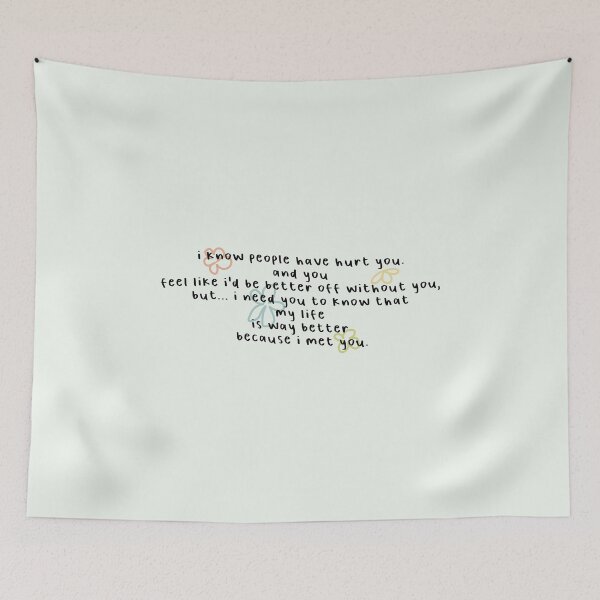 Item preview, my life is way better because i met you designed and sold by Pinu92.