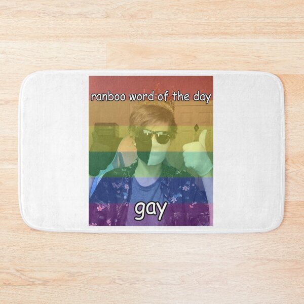 Item preview, ranboo word of the day gay designed and sold by bestizeyy.