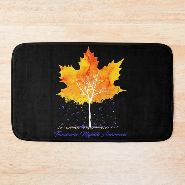 Item preview, Transverse Myelitis Awareness Maple Leaf Autumn Tree Orange Fall Leaves Season designed and sold by Sabfit.