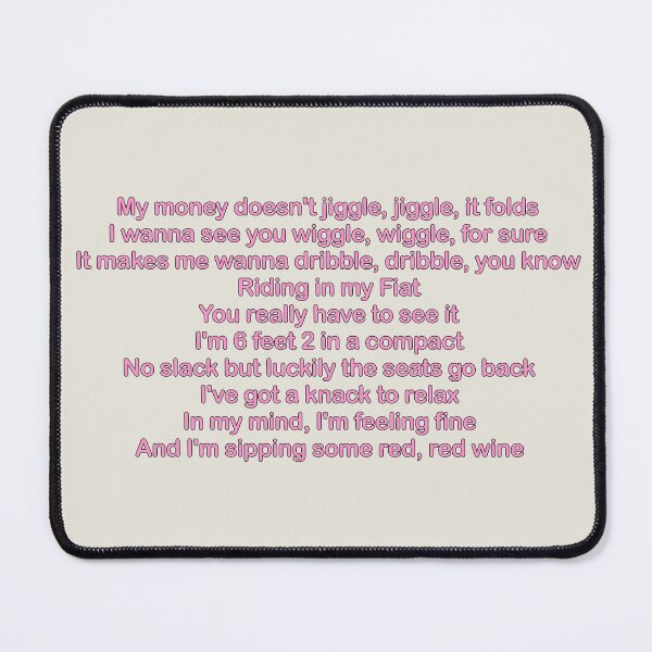 Item preview, My Money Doesn’t Jiggle Jiggle It Folds designed and sold by thebcarts.