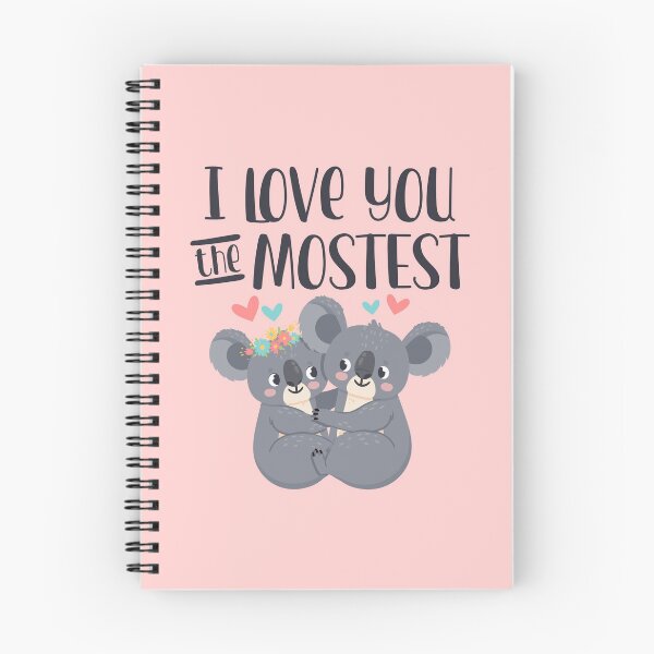 Item preview, I Love You The Mostest Koala Bears designed and sold by WildHoneyDesign.