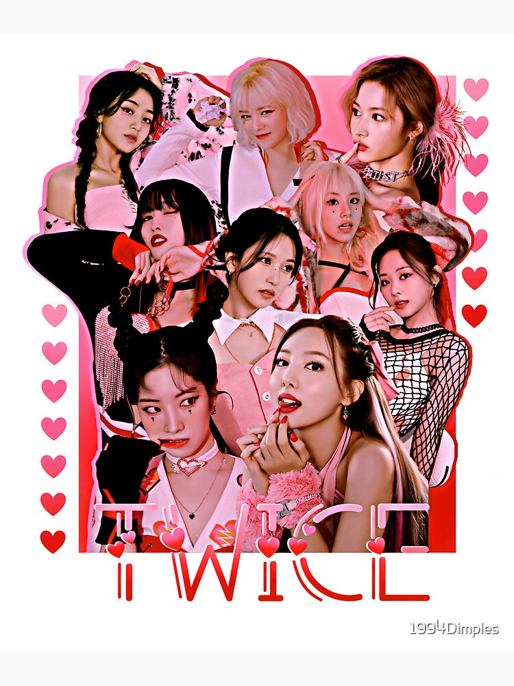 Twice Lyrics Greeting Card – Euphoria Kpop Shop