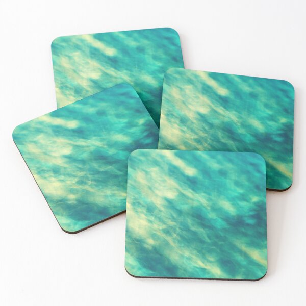 Item preview, Abstract turquoise marble pattern designed and sold by cutecrazytshirt.