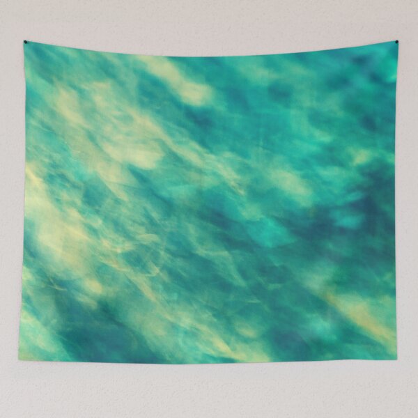 Item preview, Abstract turquoise marble pattern designed and sold by cutecrazytshirt.