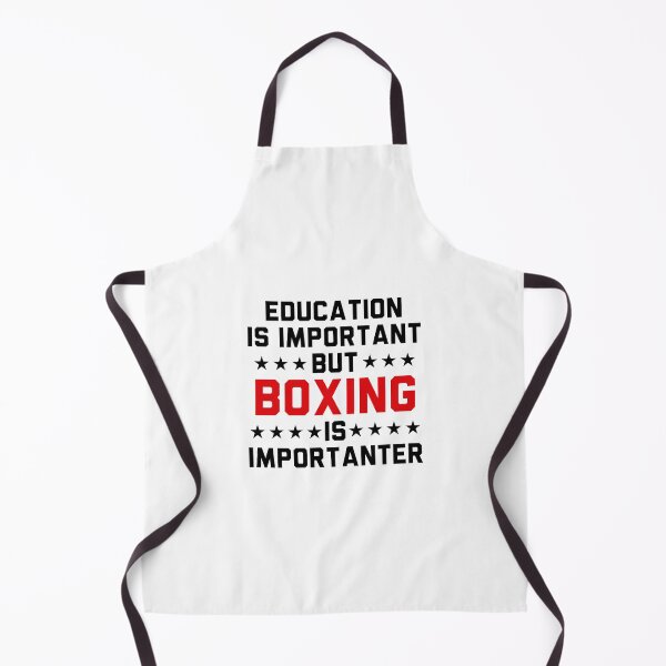Item preview, Education Is Important But Boxing Is Importanter designed and sold by Adel Qasem.