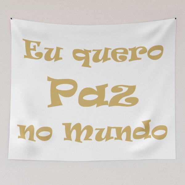 Item preview, Paz 3 Português Au designed and sold by ideiarte.