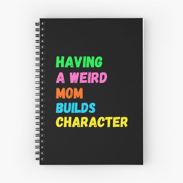 Item preview, Having A Weird Mom Builds Character designed and sold by The Love Quill.
