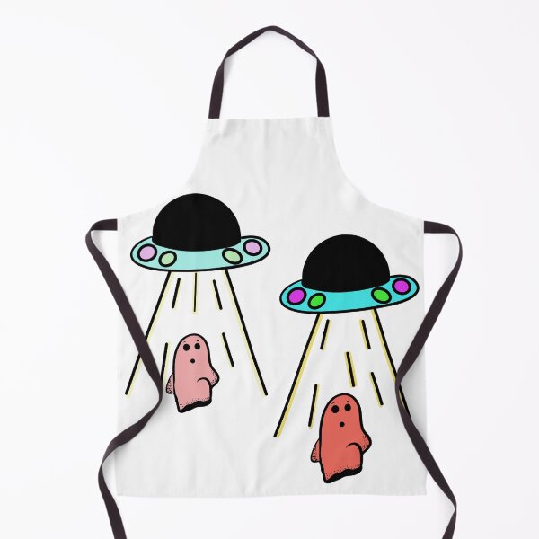Item preview, Ghosts being lifted into spaceship #1 designed and sold by SugarSaltSpice.