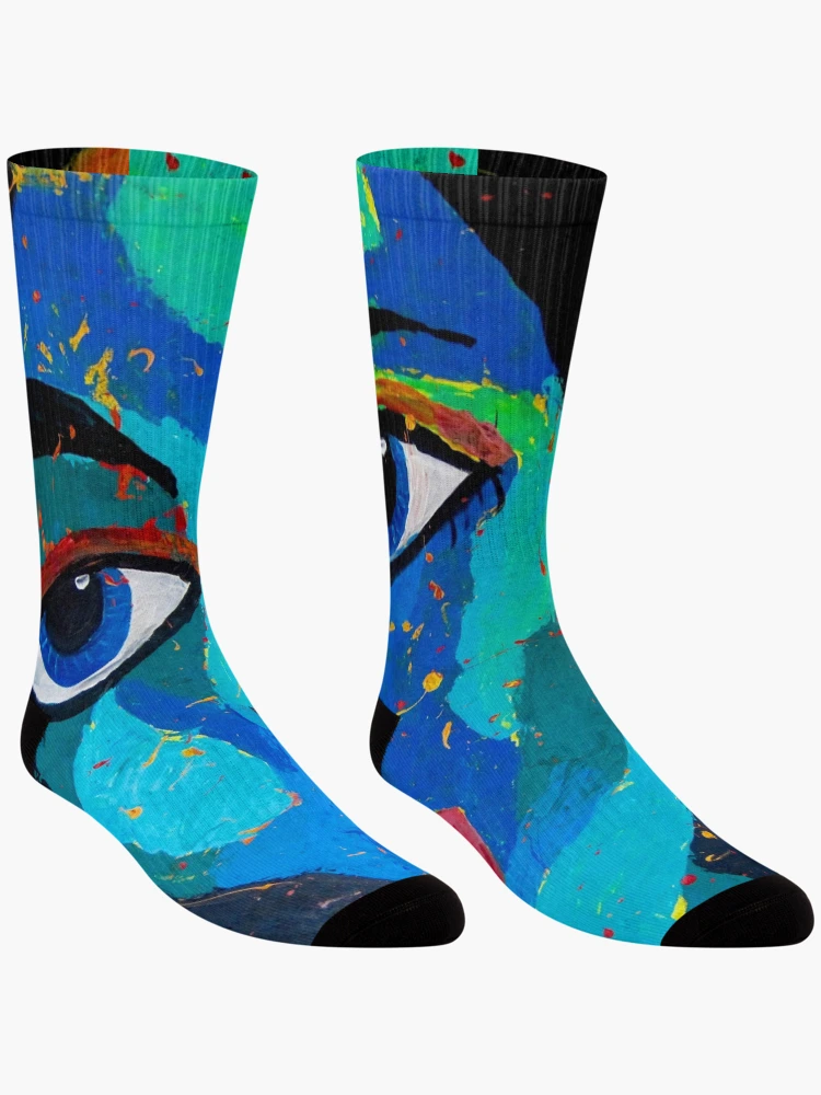 Thumbnail 3 of 5, Socks, Jolene designed and sold by RandaRubyRed.