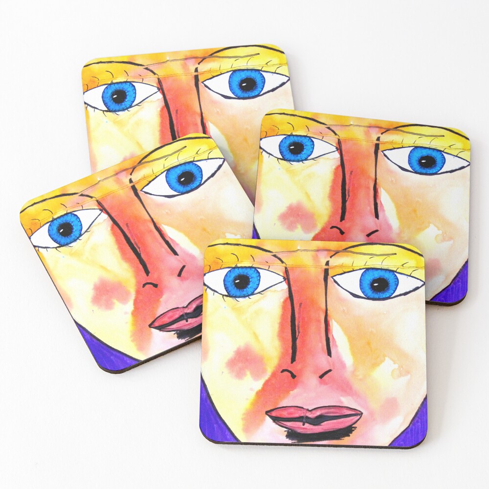 Item preview, Coasters (Set of 4) designed and sold by RandaRubyRed.