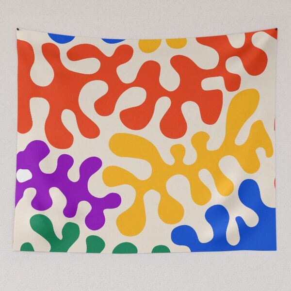 Item preview, The Rainbow Coral Matisse designed and sold by STUDIO MORE Los Angeles.
