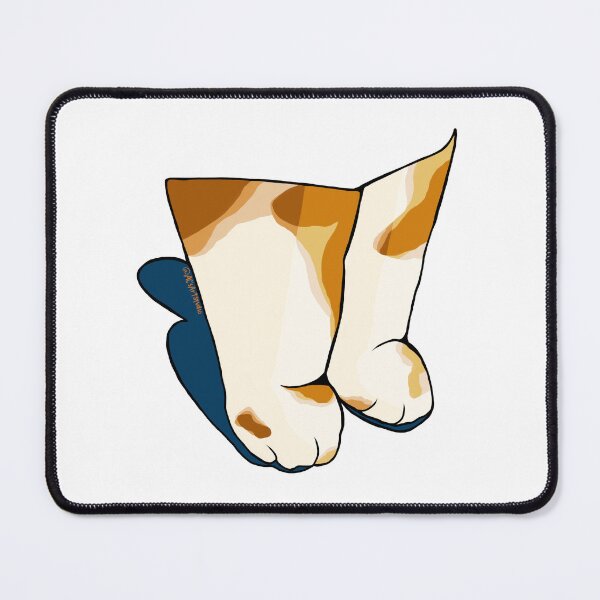 Item preview, Orange and white cat feet designed and sold by Amandacrystal.