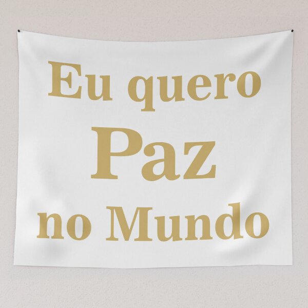 Item preview, Paz 4 Português Au designed and sold by ideiarte.