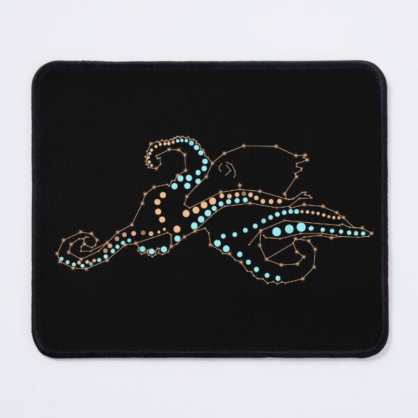Item preview, Night Dive Octopus Constellation designed and sold by Lori Buesking Studio.