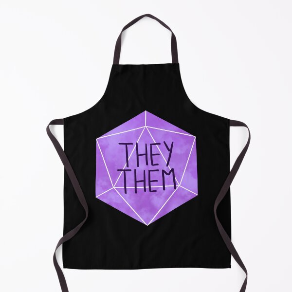 Item preview, They/Them Dice Pronouns designed and sold by AstralAbraxas.
