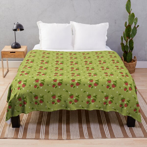 Item preview, Strawberries pattern seamless designed and sold by Creative-Nugget.