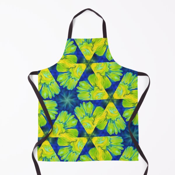 Item preview, Geometric Flower petal pattern designed and sold by ZubiyaArt.