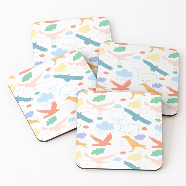Item preview, Joyful Summer Birds Pattern Design designed and sold by CamSkot.