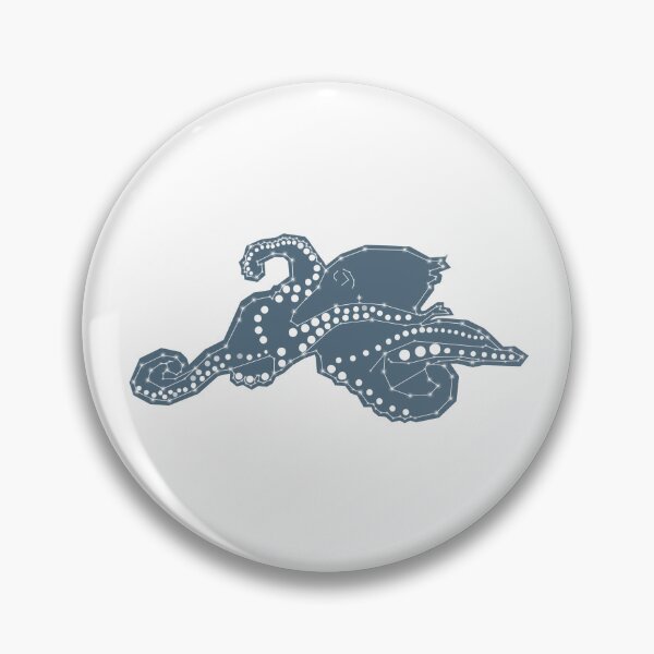 Item preview, Grey Octopus Constellation designed and sold by Lori Buesking Studio.