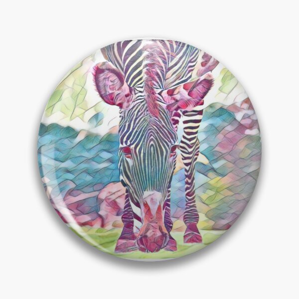 Item preview, Colorful Painting Zebra designed and sold by Yellow-Eyes.