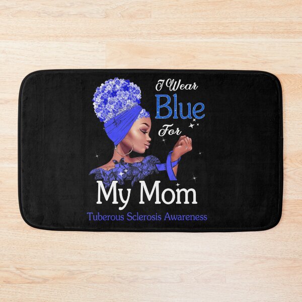 Item preview, Tuberous Sclerosis Awareness Black Girl I Wear Blue For My Mom designed and sold by tenjun16.