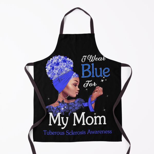Item preview, Tuberous Sclerosis Awareness Black Girl I Wear Blue For My Mom designed and sold by tenjun16.