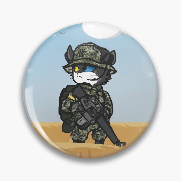 Item preview, Ukraine Warrior Cat designed and sold by FelineDefenseUA.