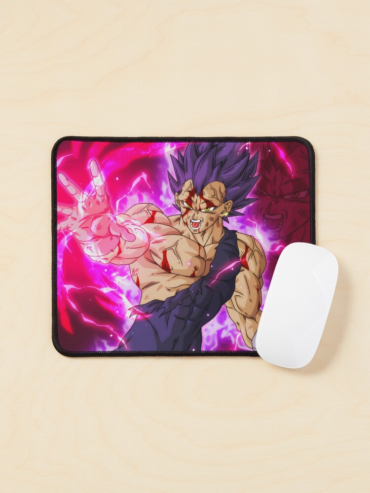 Mousepad Dragon Ball Vegeta Super Saiyajin Nível 3 com apoio