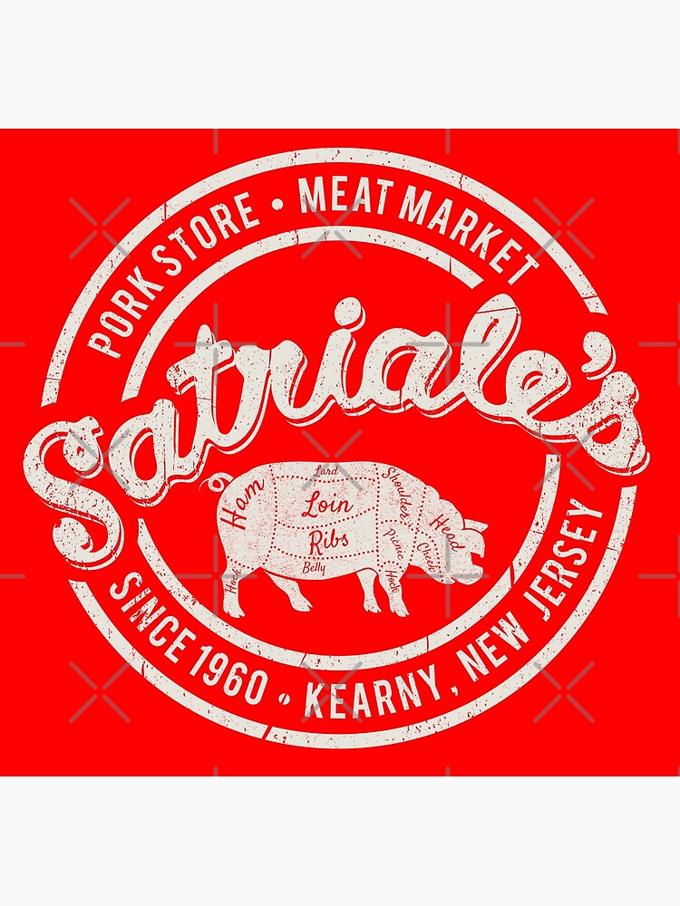 Disover Satriale's Piggy Store Premium Matte Vertical Poster