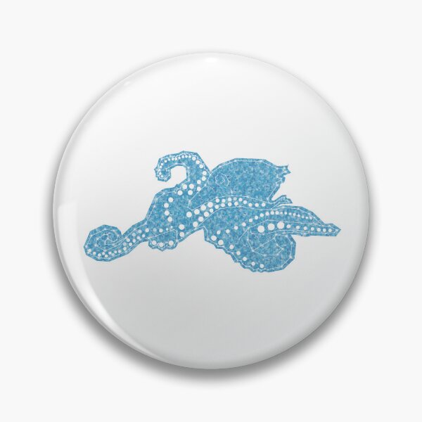 Item preview, Blue Waves Octopus Constellation designed and sold by Lori Buesking Studio.