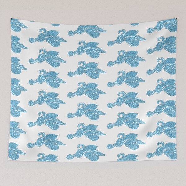 Item preview, Blue Waves Octopus Constellation designed and sold by Lori Buesking Studio.